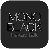 kakao talk theme_mono black icon