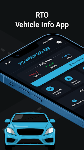 Android application RTO Vehicle Info App screenshort