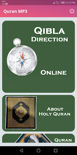 Quran MP3 Screen 2