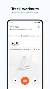 Екранна снимка на Mi Fitness (Xiaomi Wear).