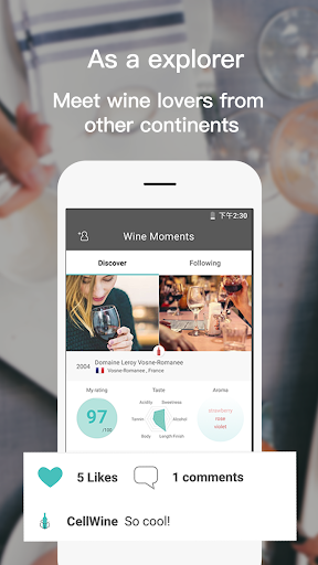 CellWine: Scan,Save Your Wine Screen 3