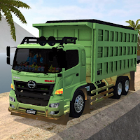 Mod BUSSID : Truck Hino 500NG Angkut Motor Sport