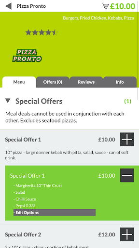 Pizza Pronto YO7 Screen 3