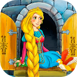 Rapunzel coloring pages to improve creativity icon