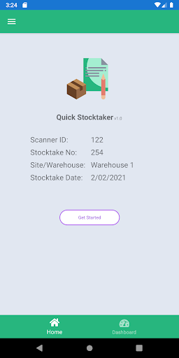Android application Quick Stocktaker/Counter screenshort