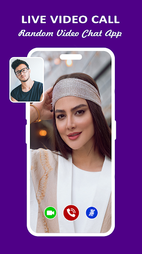 Android application Live Video Call App Live Chat screenshort