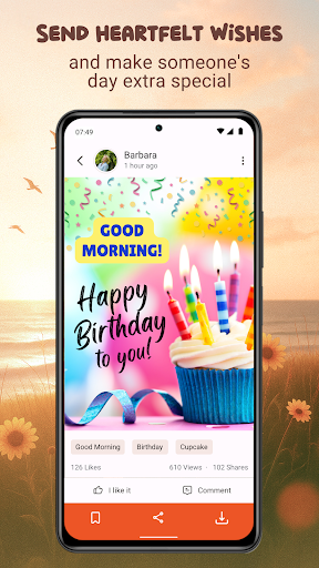 Screenshot of Good Morning & Good Night GIFs