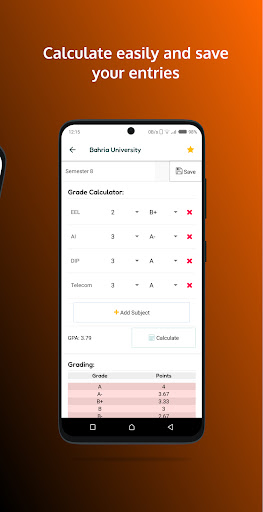 GPA Calculator Pakistan Screen 2