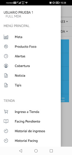 Android application Coordinador de Tareas screenshort