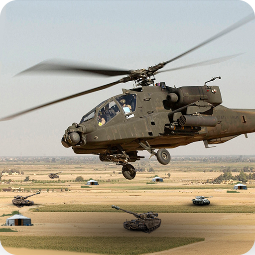 Helicopter Gunship Air Strike logo