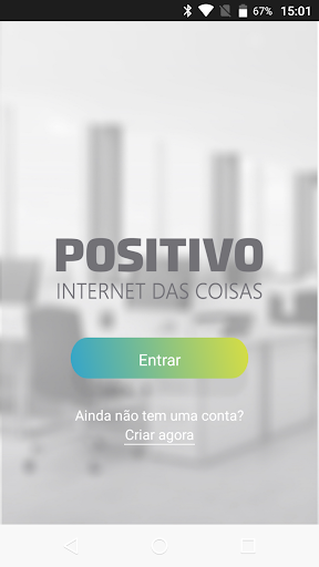Android application Positivo Internet das Coisas screenshort