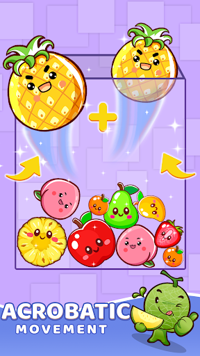 Fruit Merge Drop Master Games screenshot