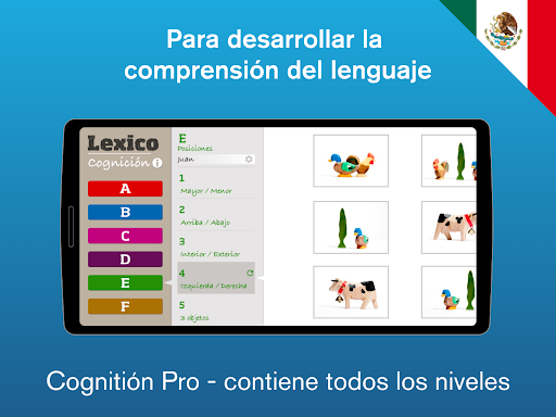 Android application Lexico Cognición Pro (LatAm) screenshort