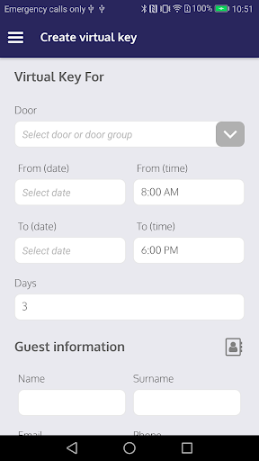 ISEO Argo Host Screen 2