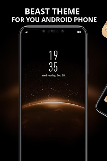 Theme for Y5 II HD earth galaxy wallpaper