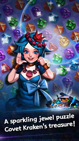 Game screenshot Jewel Kraken: Match 3 Blast apk download