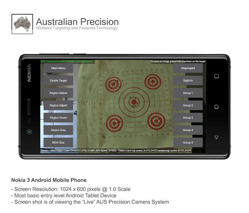 AUS Precision Camera System Screenshot 2 - AppWisp.com