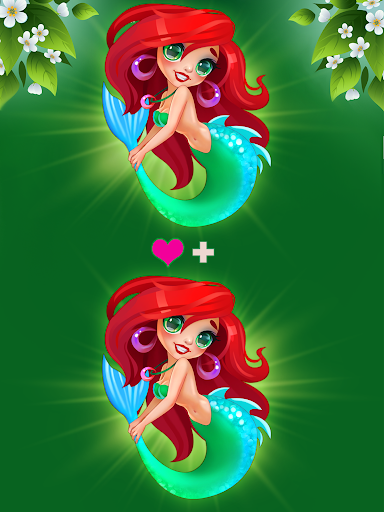 Fairy Merge! - Mermaid House - Puzzle - games