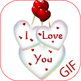 Love 3D GIF icon