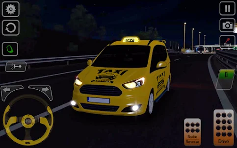 لعبة سيارة أجرة محاكاة 3D