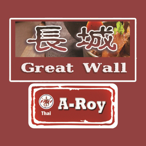 Great Wall & A roy Thai Takeaw logo