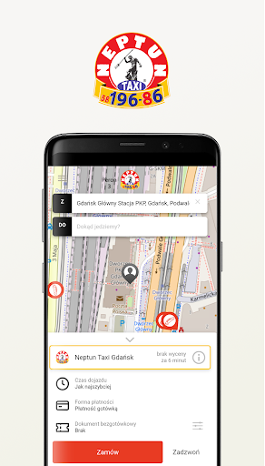 Neptun Taxi Gdańsk Screen 2
