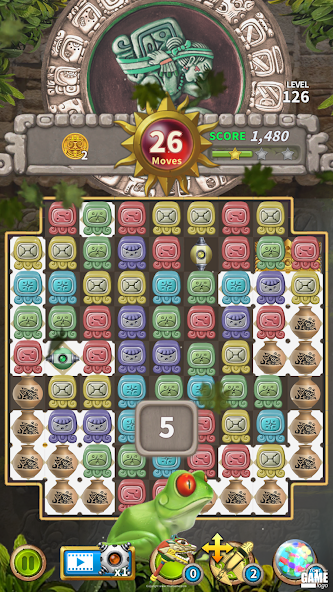 Glyph of Maya - Match 3 Puzzle v3.0.5 APK + Mod [Remove ads][Unlimited money] for Android