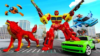 Wolf Robot Car Transformation - Screenshot 3