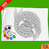 Mandala Coloring Book : Coloring Mandalas pages icon