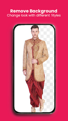 Smarty Men Jacket Photo Editor Screen 2