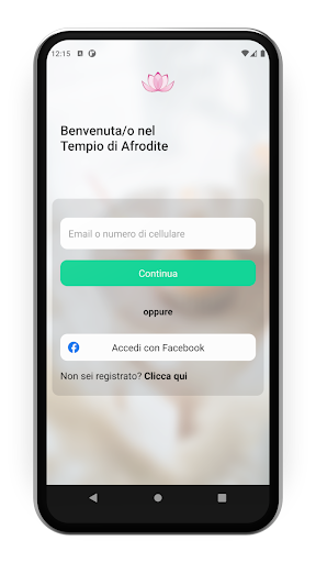 Android application Il tempio di Afrodite screenshort
