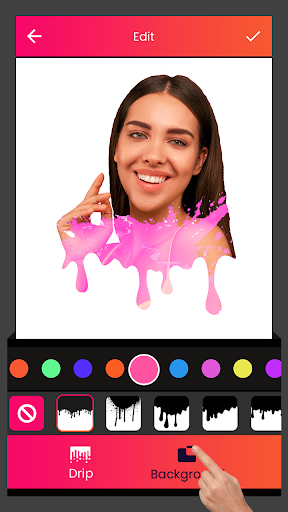 Instasquare Drip Effect Photo Screen 2