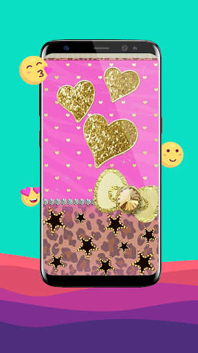 Android application Glitter Wallpapers screenshort