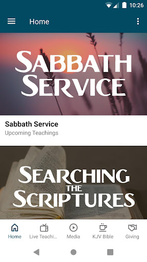 Android application Arthur Bailey Ministries screenshort