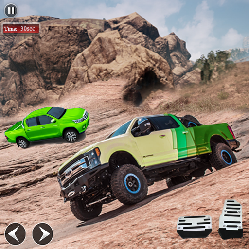 4x4 Driving Game: White Desert  Icon