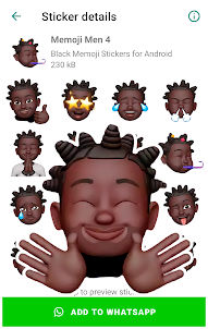Black emojis for Android