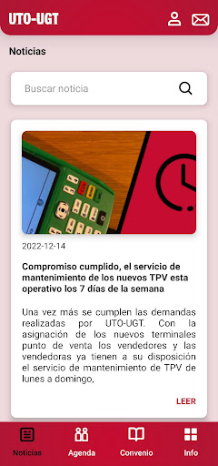 Android application UTO-UGT screenshort