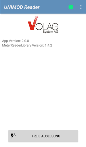 Android application UNIMOD reader screenshort