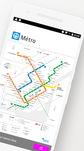 Montreal Metro Travel Guide Screen 2