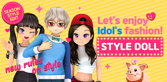 Styledoll:Décore ton 3D avatar