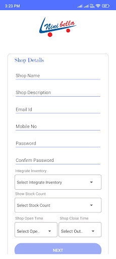 Ninibella Merchant Screen 2