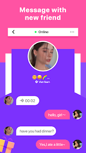 PeachU Video chat with freinds