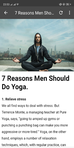 Guide YOGA FOR MEN Screen 2