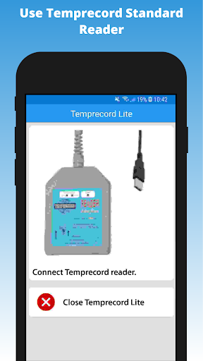 Android application Temprecord Lite screenshort