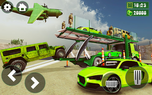 Limo Car Game Army Transport 1.0 APK screenshots 14