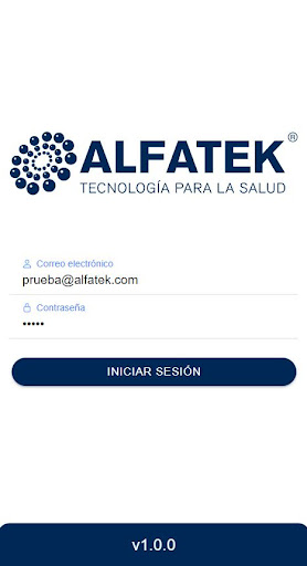 Android application Control Alfatek screenshort