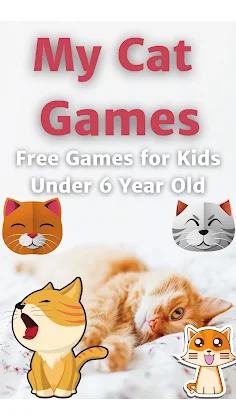 Kids Cat Games For Girls, Boys - Screenshot 1