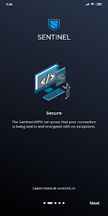 Sentinel Free Decentralized VPN (dVPN) Screenshot