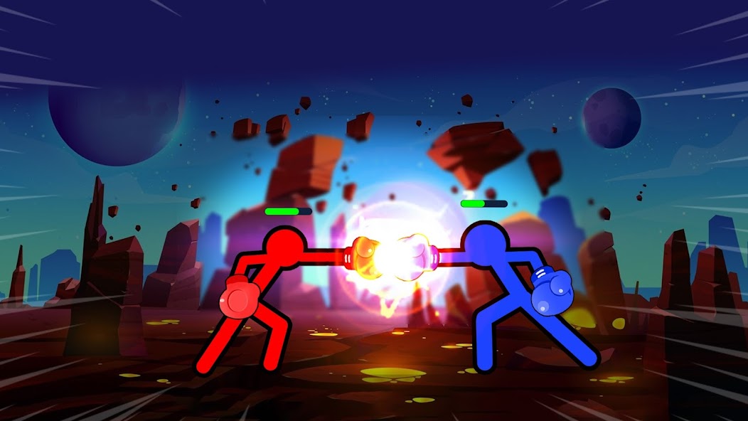 War Of Stick: Stickman Duel 1.0.1 APK + Mod (Weak enemy) for Android