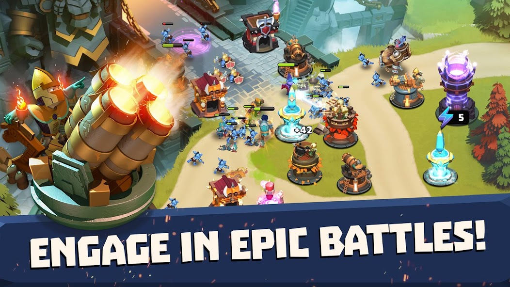 Castle Creeps - Tower Defense 1.50.2 APK + Mod (Remove ads / Mod speed) for Android